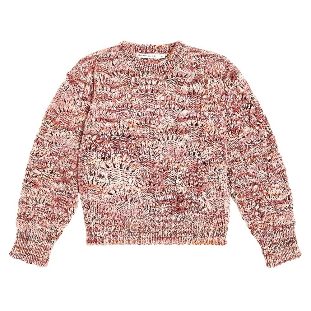 Cozy Pink Knit Romina Sweater